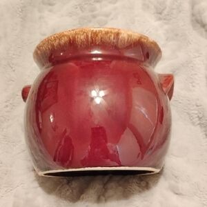 Rustic Red Ceramic Pot